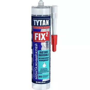 Невидимый мгновенный монтажный клей Tytan PROFESSIONAL Fix2 Instant Invisible 85597 234891