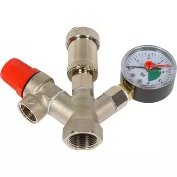 Никелированная группа безопасности Rvc COMPACT 13621