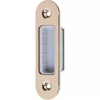 Никелированная накладная ответная планка для магнитного замка Hafele 911.39.472