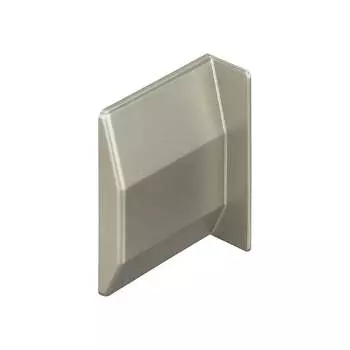 Никелированная пластиковая левая заглушка для навеса Hafele 290.40.602