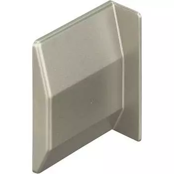 Никелированная пластиковая правая заглушка для навеса Hafele 290.40.601