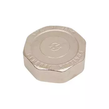 Никелированная заглушка STOUT RG008Q0R2OOPNC