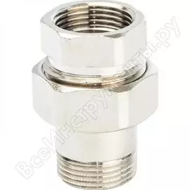 Никелированное разъемное соединение-американка STOUT RG008Q0SHSNNI6