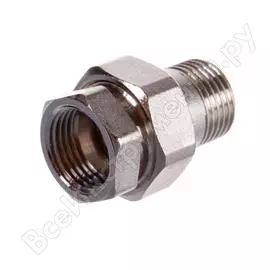 Никелированное разъемное соединение-американка STOUT RG008Q0SHSIPHU