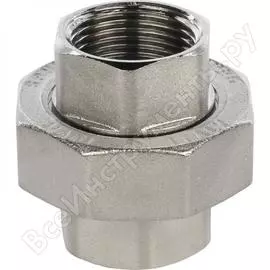 Никелированное разъемное соединение-американка STOUT RG008Q0SGHPBPK