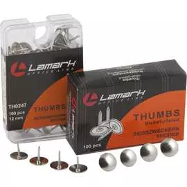 Никелированные кнопки LAMARK