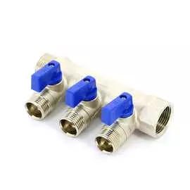 Никелированный коллектор Tiemme 1820003