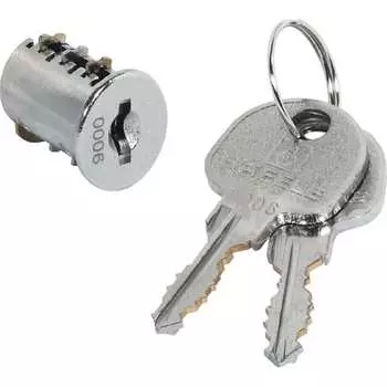 Никелированный пластинчатый сменный сердечник Hafele Symo 210.40.600