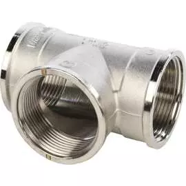Никелированный тройник STOUT RG008Q0QT06VVR