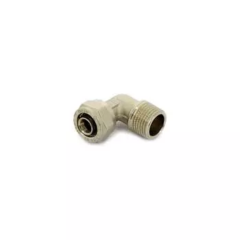 Никелированный угол Uni-Fitt 665N6200