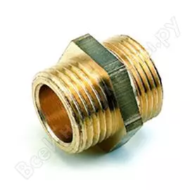 Ниппель comap o-ring нр-нр, с кольцом, латунь, серия 9810jteur 98105461