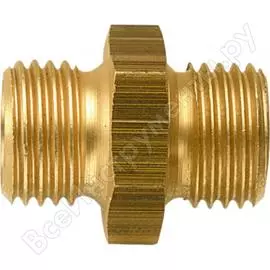 Ниппель двойной 1/4, блистер 0901026130