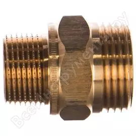 Ниппель-переход oventrop cofit s, н-н ек, 3/4", 1", бронза без покрытия 1503155