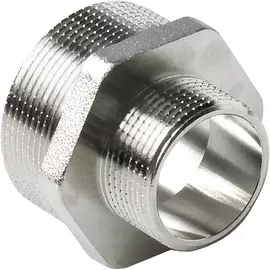 Ниппель pro aqua латунный, нр, резьбовой, переходной, шк 1/2x1 06-m25-m15xb