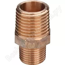 Ниппель viega нн, 1 1/2", 1", бронза, редукционный 321697