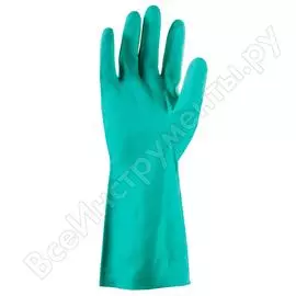 Нитриловые химически стойкие перчатки jeta safety размер 9/l jn711-l