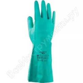 Нитриловые химические перчатки jetasafety jn711/l