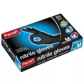 Нитриловые неопудренные перчатки Paclan 407780
