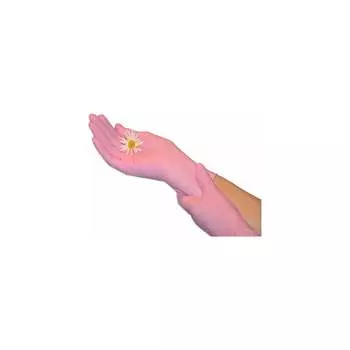 Нитриловые перчатки EcoLat Pink 3435/S