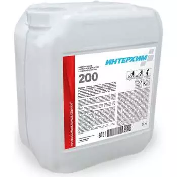 Низкопенное кислотное средство глубокой очистки ИНТЕРХИМ 5 л ih20050