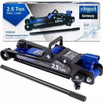 Низкопрофильный подкатной гидравлический домкрат Scheppach Sch-T825010(58506)