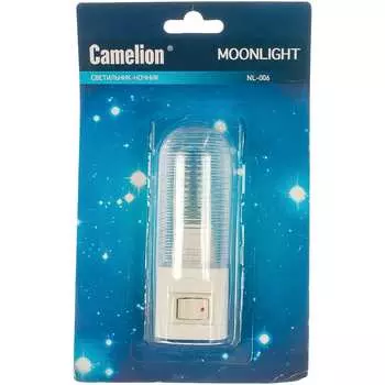 Ночник с выключателем camelion nl-006, 9201