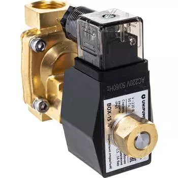 Нормально открытый электромагнитный клапан UNIPUMP BOX-15 74950