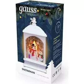 Новогодний светодиодный фонарь Gauss