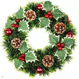 Новогодний венок Волшебная страна