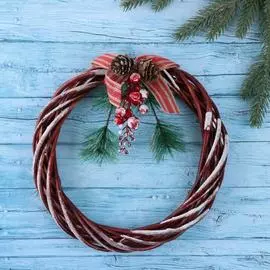 Новогодний венок Зимнее волшебство