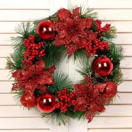 Новогодний венок Зимнее волшебство