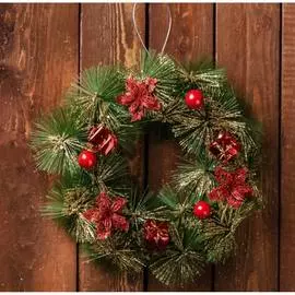 Новогодний венок Зимнее волшебство