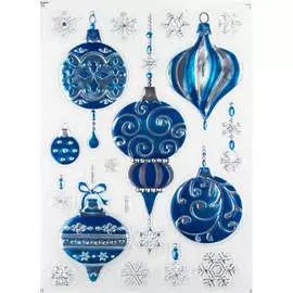 Новогодняя декоративная наклейка Todi