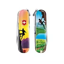 Нож-брелок victorinox classic le 2020 climb high, 58 мм, 7 функций 0.6223.l2004