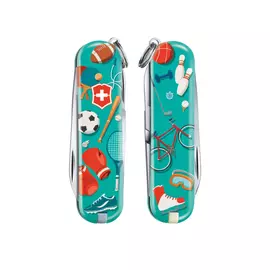 Нож-брелок victorinox classic le 2020 sports world, 58 мм, 7 функций 0.6223.l2010