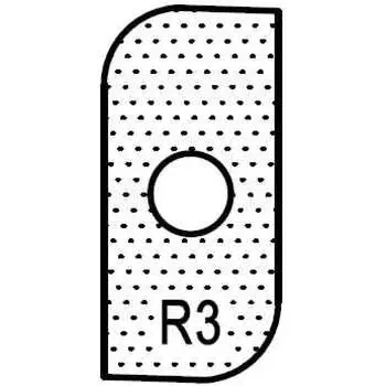 Нож для 1472516512 ROTIS T19204 744.T19204