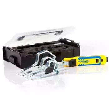 Нож для снятия изоляции Jokari System 4-70 Set 71000