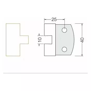 Нож ограничитель Dimar 3409240