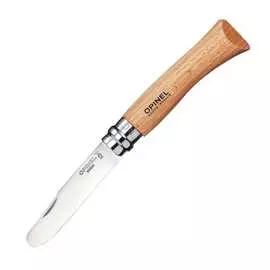 Нож opinel №7 my first, дерево, блистер, дисплей. 001696
