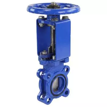 Ножевая шиберная задвижка DN.ru ggg40-ss304-nbr-2w D040-03182