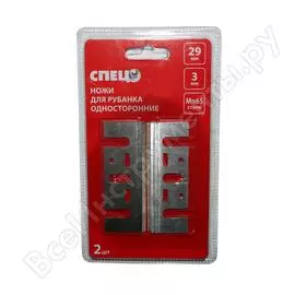 Односторонние стальные ножи для рубанка Спец