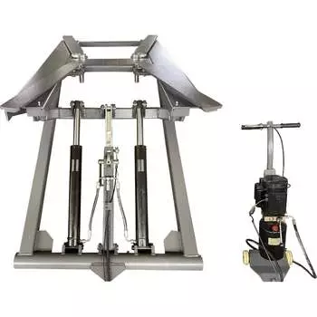 Ножничный подъемник KraftWell Мобильный KRW2.7L