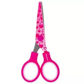 Ножницы BRAUBERG Kid Series Сердечки 232275