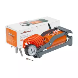 Ножной механический воздушный насос Airline 400, 400 см3, съемный манометр