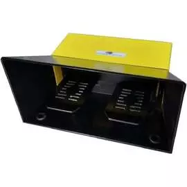 Ножной промышленный двойной переключатель-педаль ПРОФМЕТСТИЛЬ 615