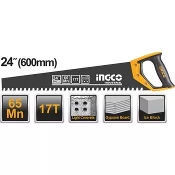 Ножовка по пенобетону INGCO INDUSTRIAL HCBS016001