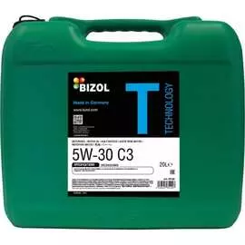 НС-синтетическое моторное масло Bizol Technology 5W-30, SN C3 85122