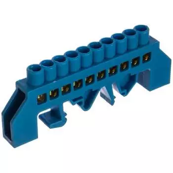 Нулевая шина EKF N 63.10 sn0-63-10-dn