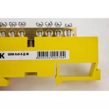 Нулевая шина IEK ШНИ-8x12-6-У2-С YNN10-69-8D-K05