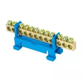 Нулевая шина на DIN-рейку EKF PROxima sn0-63-12-sb